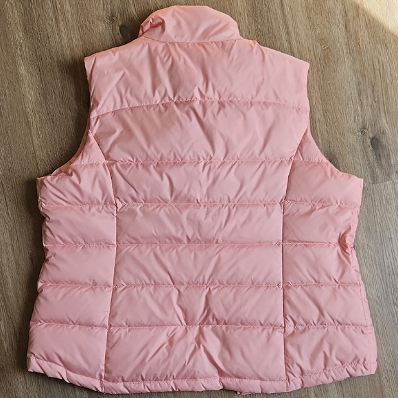 Free Country Peach Pink Puffer Vest with Gray Lining - Picture 3 of 6